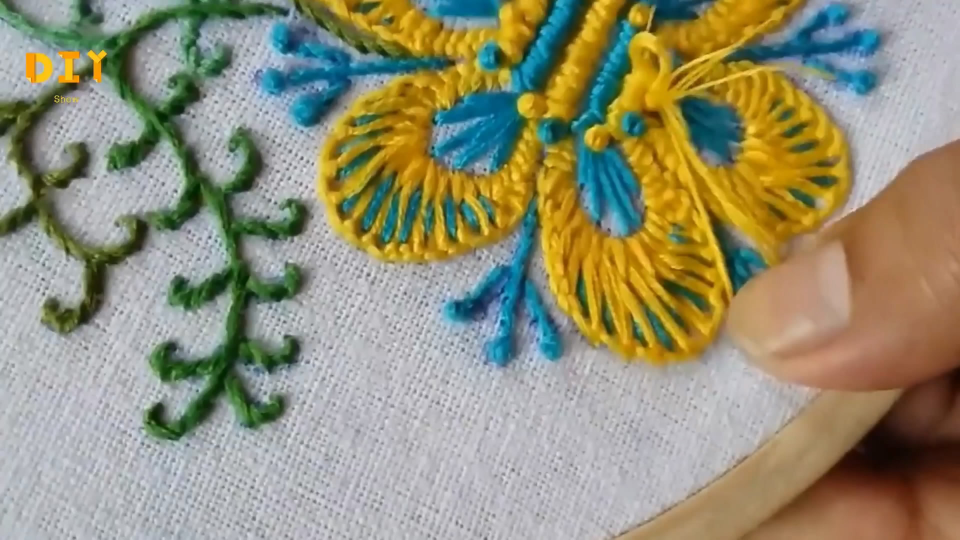 手工刺绣怎么做教程,DIY刺绣手工教程