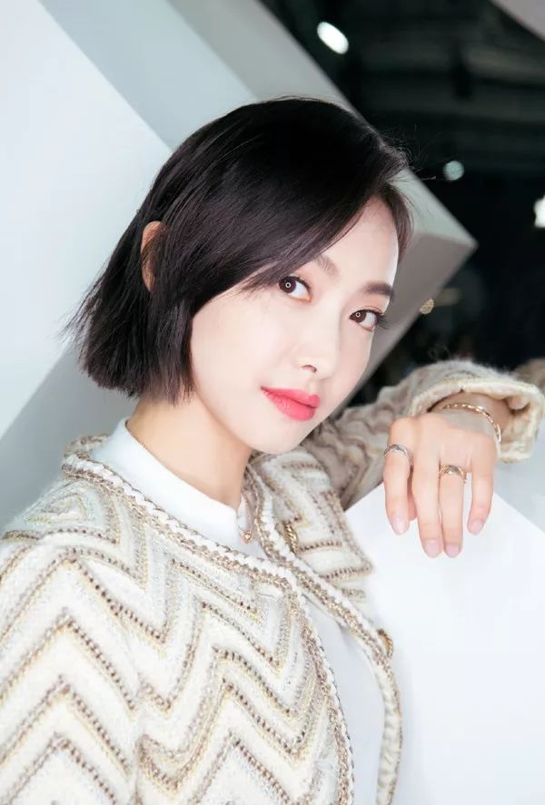 舒淇短发发型齐刘海,舒淇的脸型适合什么刘海