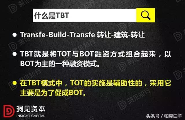 PPP、BOT、BT、TOT、TBT：这下全明白了