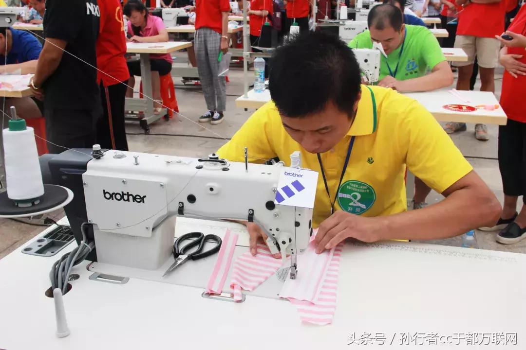 于都服装技能大赛,于都纺织服装博览会会场