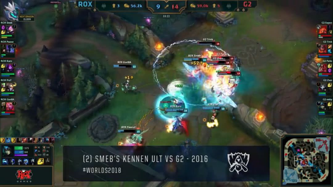 lol50滴血翻盘omg,uzi秒选薇恩十大场面