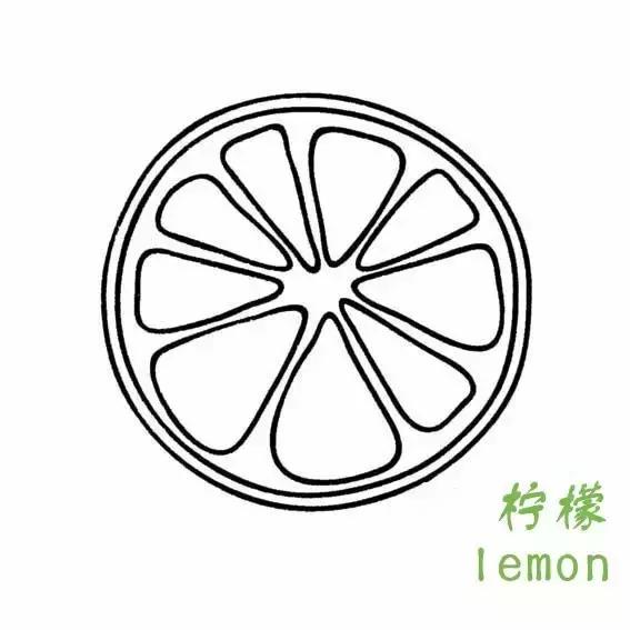 手账本简笔画可爱教程新手,6-12岁儿童绘画简笔画水果