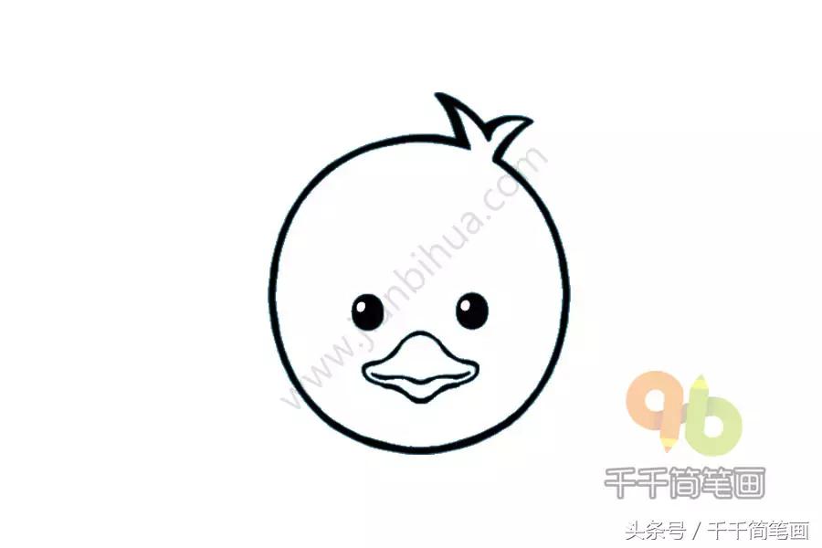 10秒学会画小动物,用圆正方形三角形画基本图