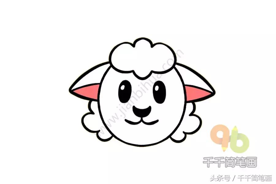 10秒学会画小动物,用圆正方形三角形画基本图