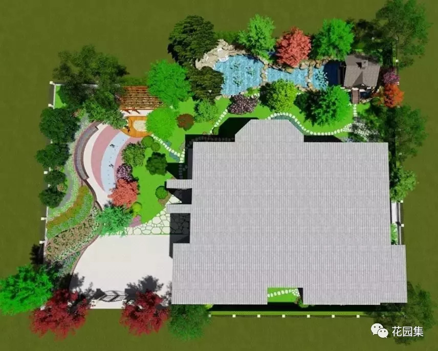 庭院风水最旺的布局,庭院风水最佳布局图