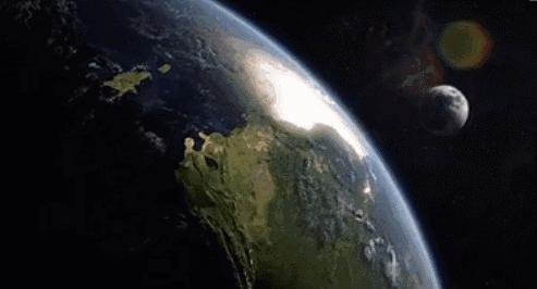 如果月球倒在地球上会是什么样呢,月球没掉的瞬间地球会发生什么