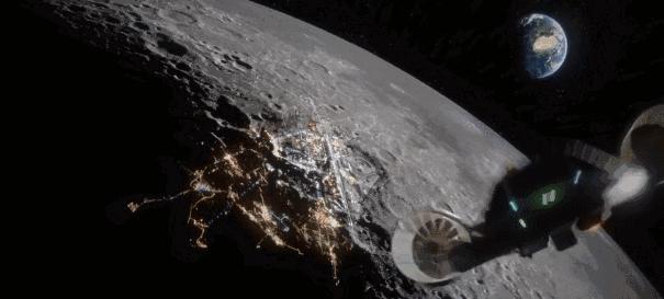 如果月球倒在地球上会是什么样呢,月球没掉的瞬间地球会发生什么