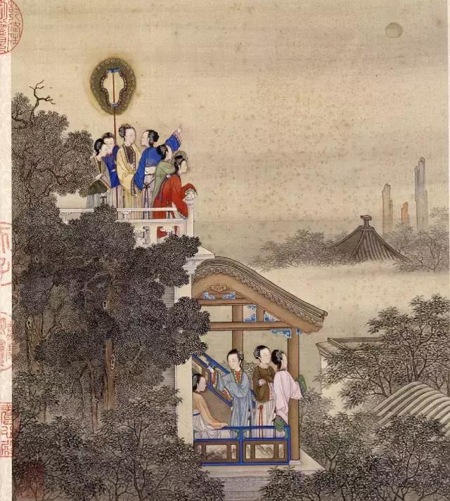 古人中秋书法作品,关于中秋节的书法临摹作品