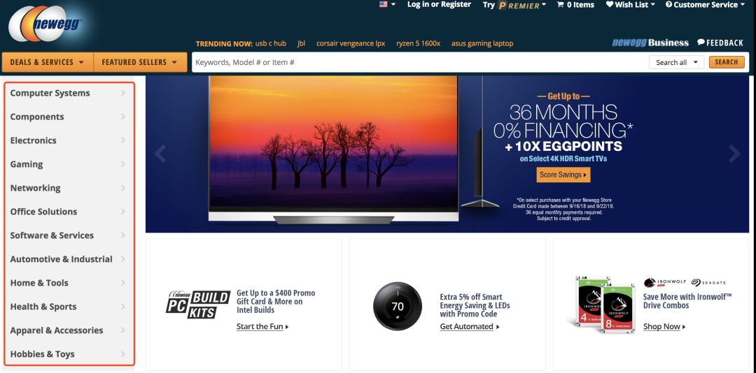 新蛋被京东打败了吗,新蛋在美国电商排名