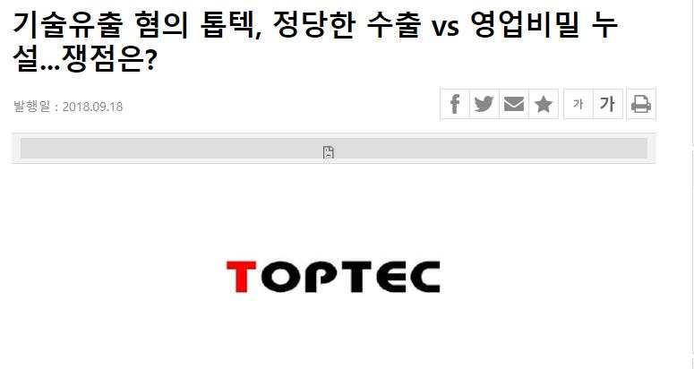韩国toptec事件,toptec