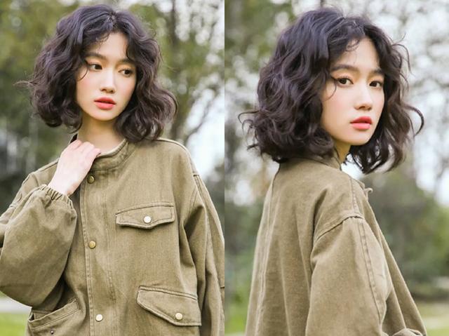 短发造型烫2019蛋卷烫,2021年最洋气短发蛋卷发