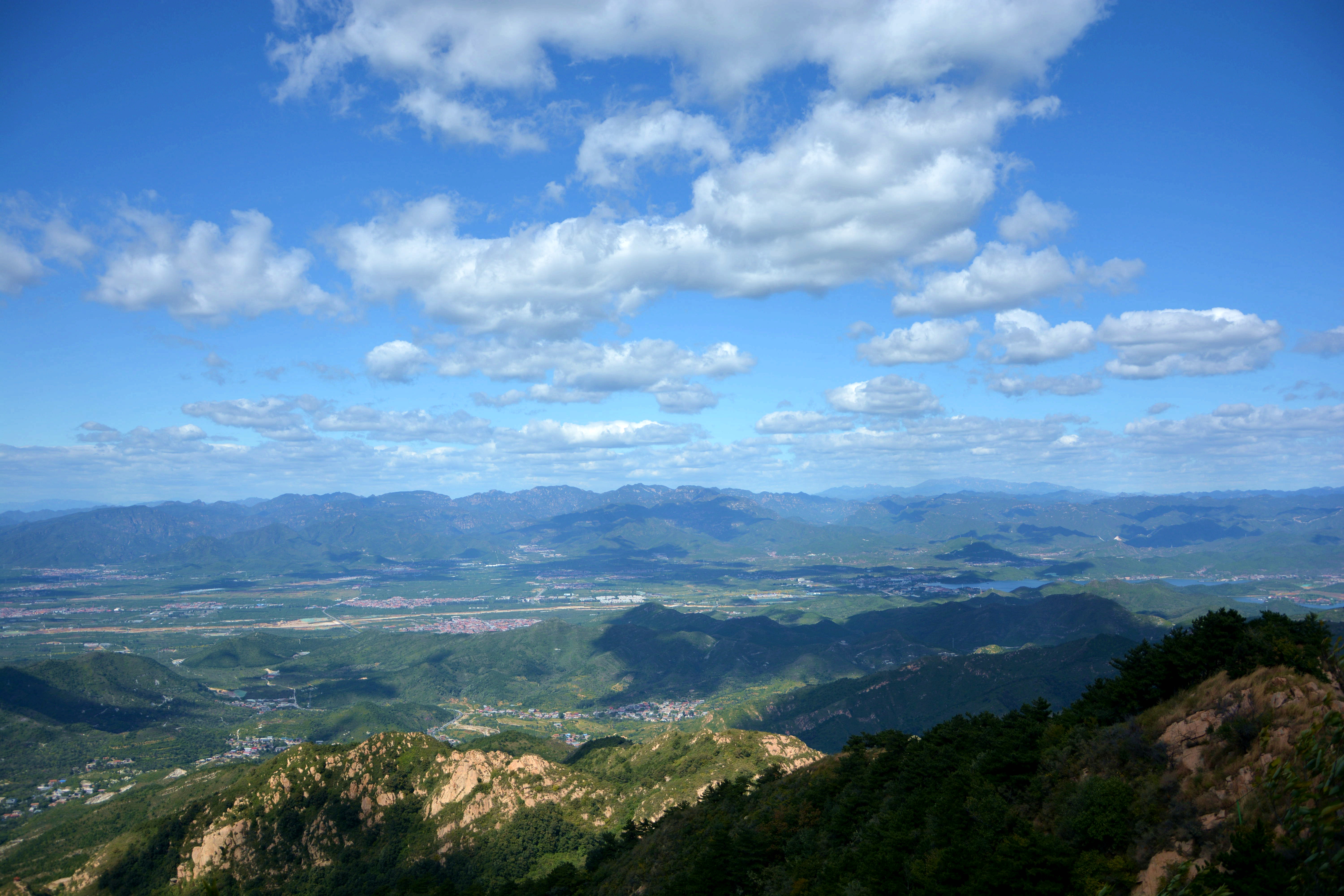 早知有盘山何必下江南路途中,游盘山必看天下盘山