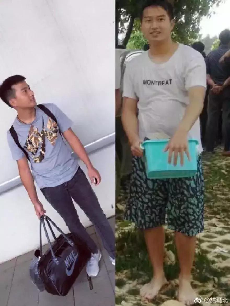 自己喂的猪老公婚前VS婚后对比照,笑疯了哈哈……