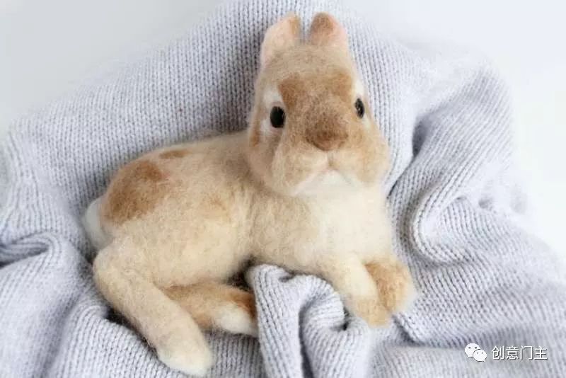 第一眼竟然以为它会动！26个好像有灵魂附体的拟真羊毛毡