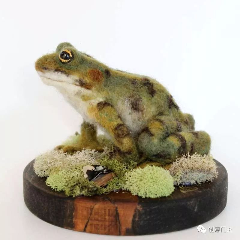 第一眼竟然以为它会动！26个好像有灵魂附体的拟真羊毛毡