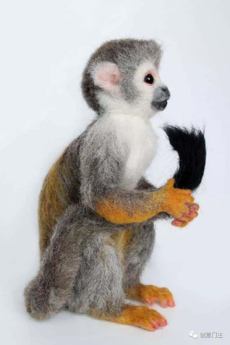 第一眼竟然以为它会动！26个好像有灵魂附体的拟真羊毛毡