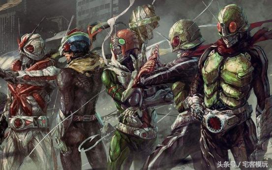 宅客模玩原创：浅谈假面骑士昭和篇