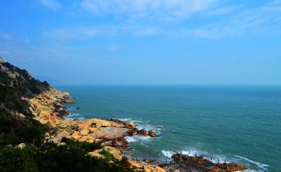 国庆长假就去这个纯天然海岛,山海天境,海边风光的秀美之色