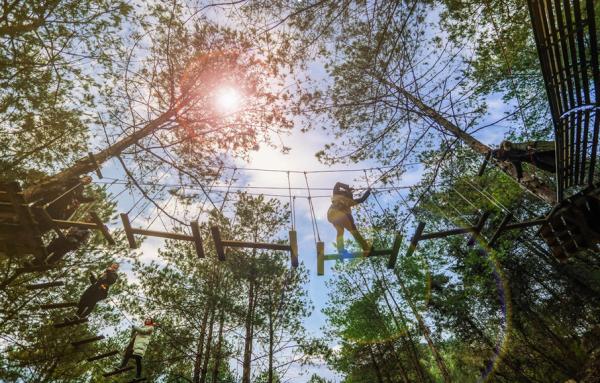 这个景区有多美,陈学冬团友游景点
