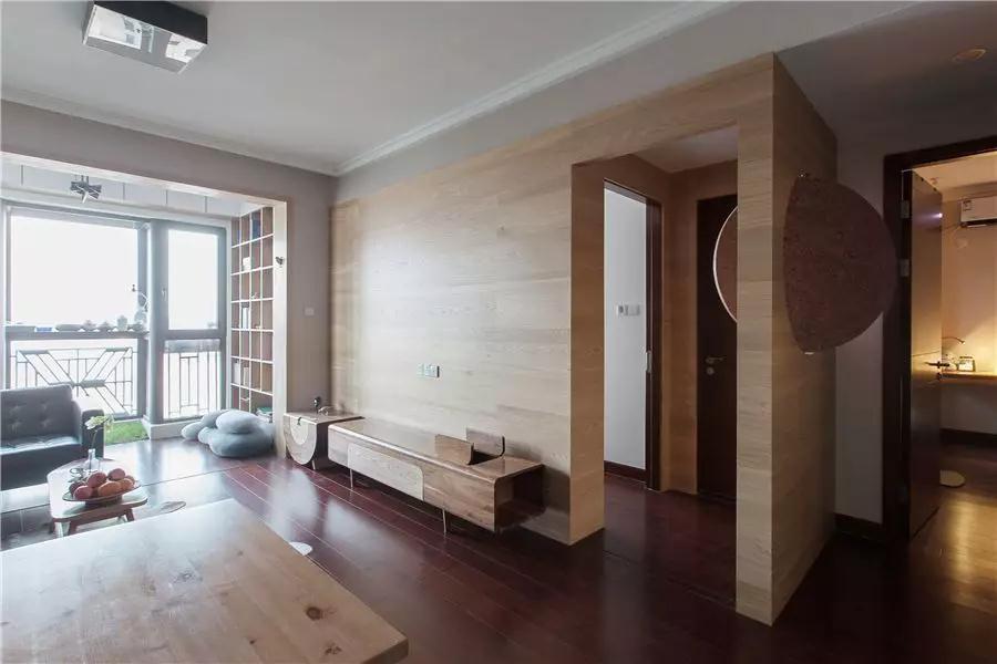 龙猫衣柜、猫桌、小熊柜,建筑师夫妇把80㎡精装房变萌萌哒家!