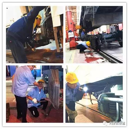 旅客还在熟睡中,他们竟悄悄换走了火车底盘!