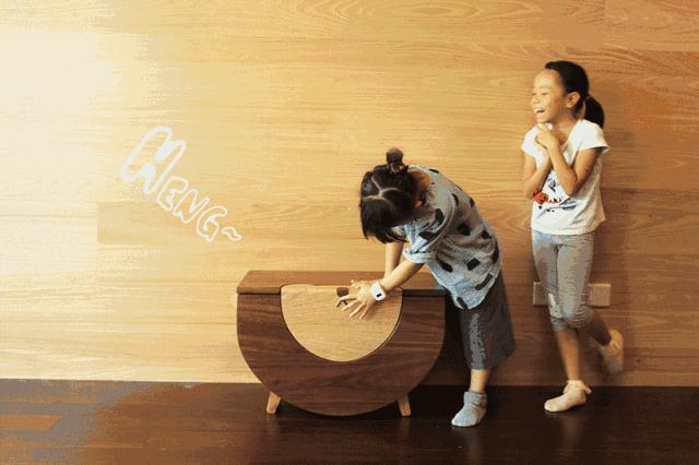 龙猫衣柜、猫桌、小熊柜,建筑师夫妇把80㎡精装房变萌萌哒家!