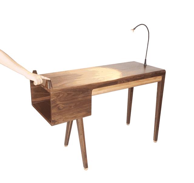 龙猫衣柜、猫桌、小熊柜,建筑师夫妇把80㎡精装房变萌萌哒家!