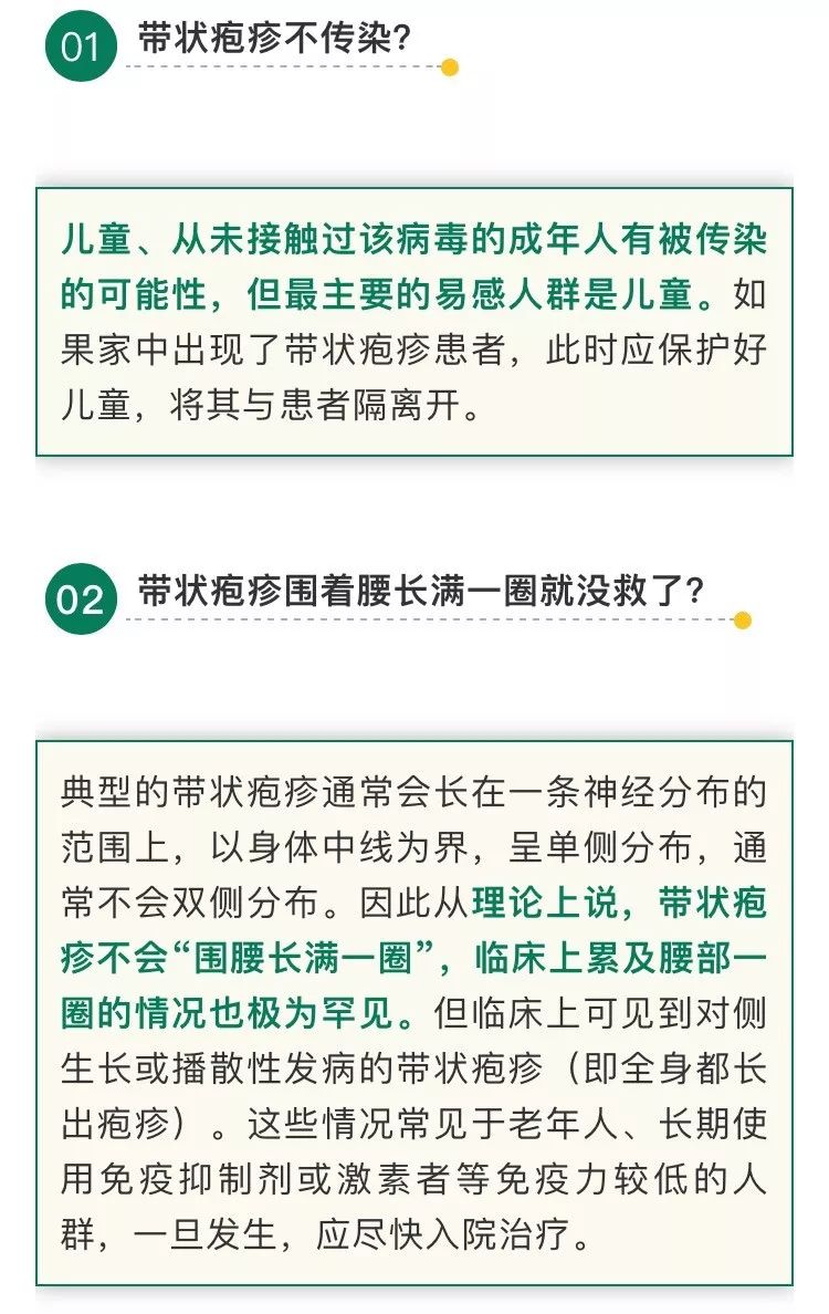 带状疱疹为什么说缠腰一圈没救了,带状疱疹绕腰一圈就好了吗