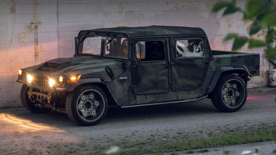 悍马h1皮卡车,悍马h1皮卡阿尔法版