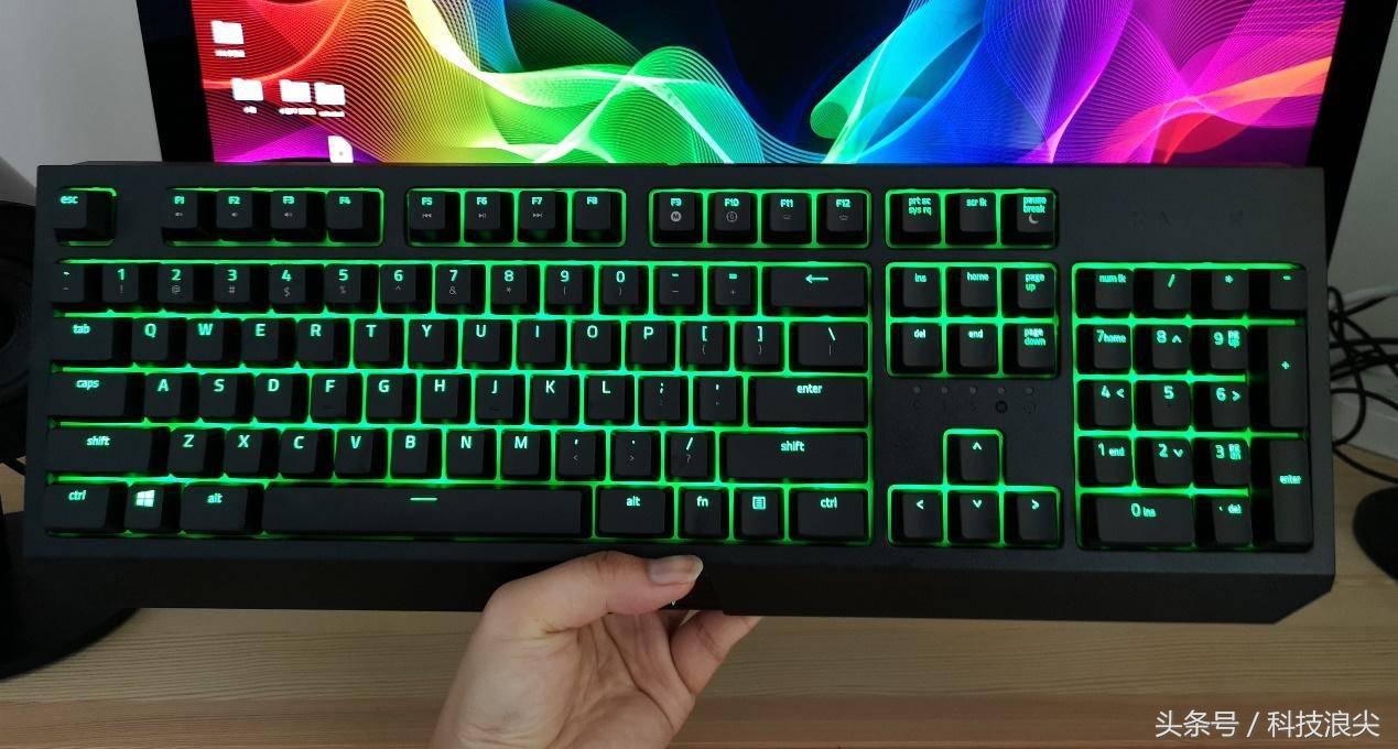 雷蛇黑寡妇键盘绿轴测评,雷蛇绿轴黑寡妇键盘测评