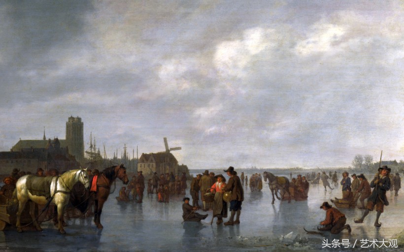 荷兰旅游油画作品图片欣赏,英国油画风景画欣赏