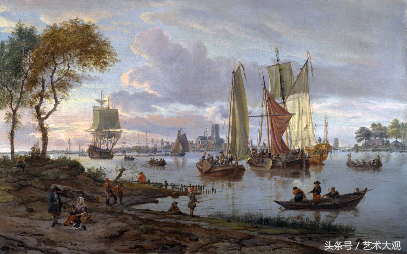 荷兰旅游油画作品图片欣赏,英国油画风景画欣赏