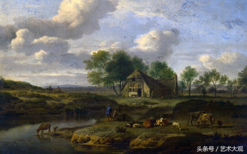 荷兰旅游油画作品图片欣赏,英国油画风景画欣赏