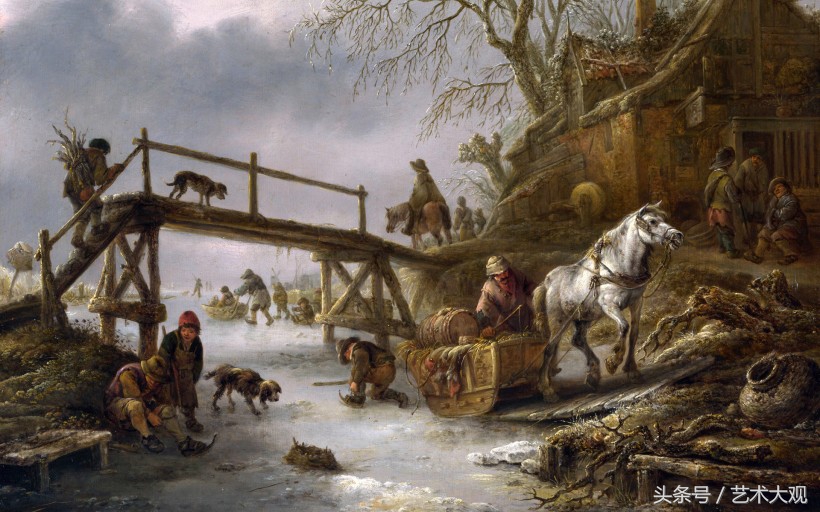 荷兰旅游油画作品图片欣赏,英国油画风景画欣赏