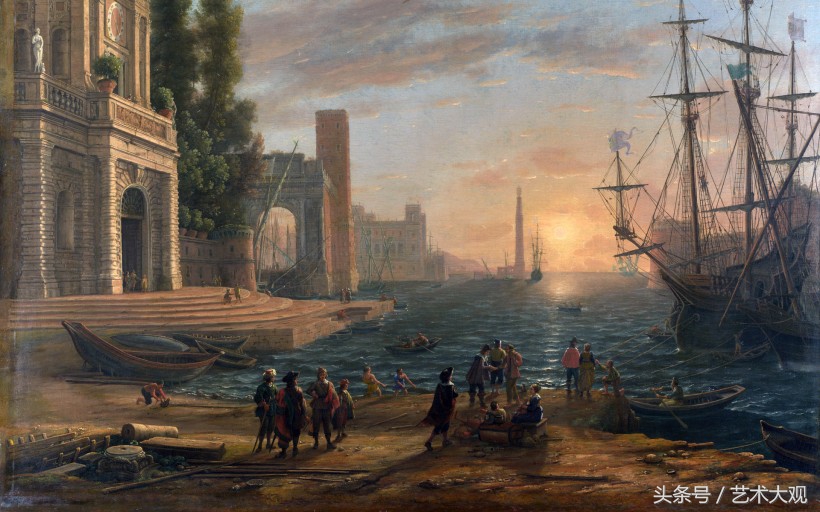 荷兰旅游油画作品图片欣赏,英国油画风景画欣赏