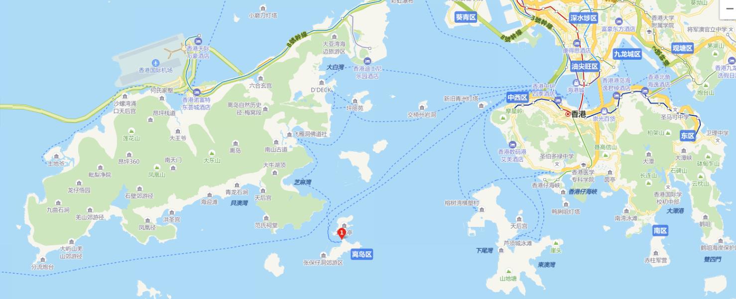 香港长洲岛小渔村,暂离喧嚣的城市去海边