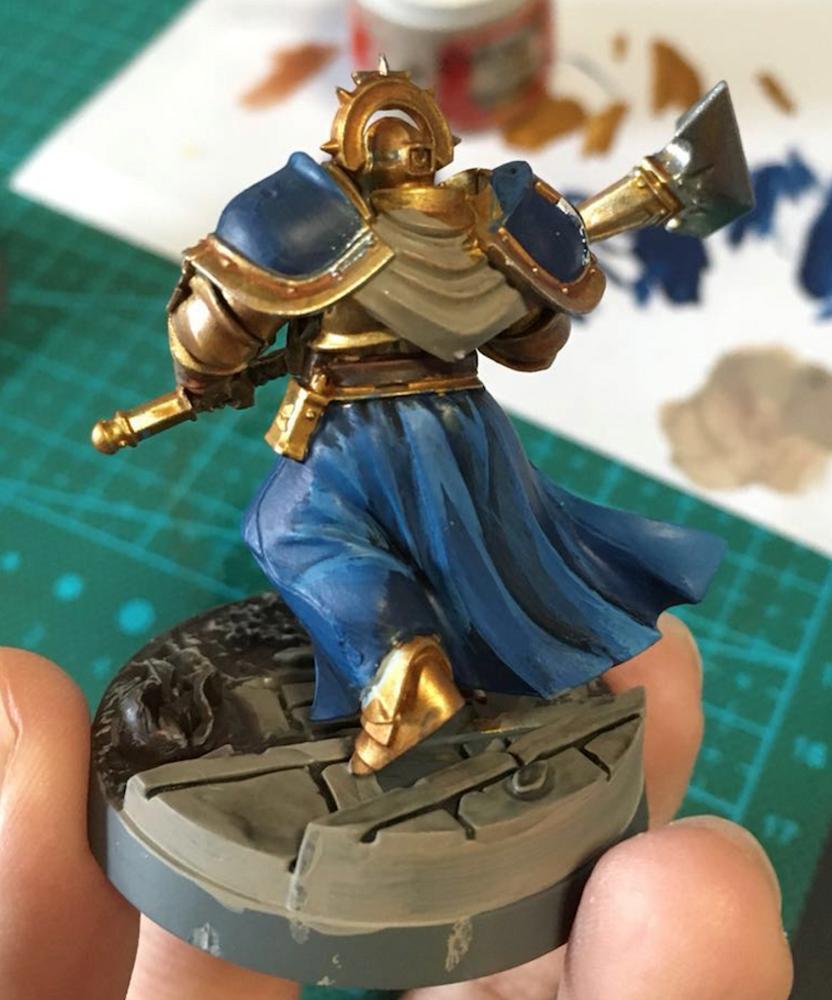 战锤40000新手教学攻略,战锤小金人涂装