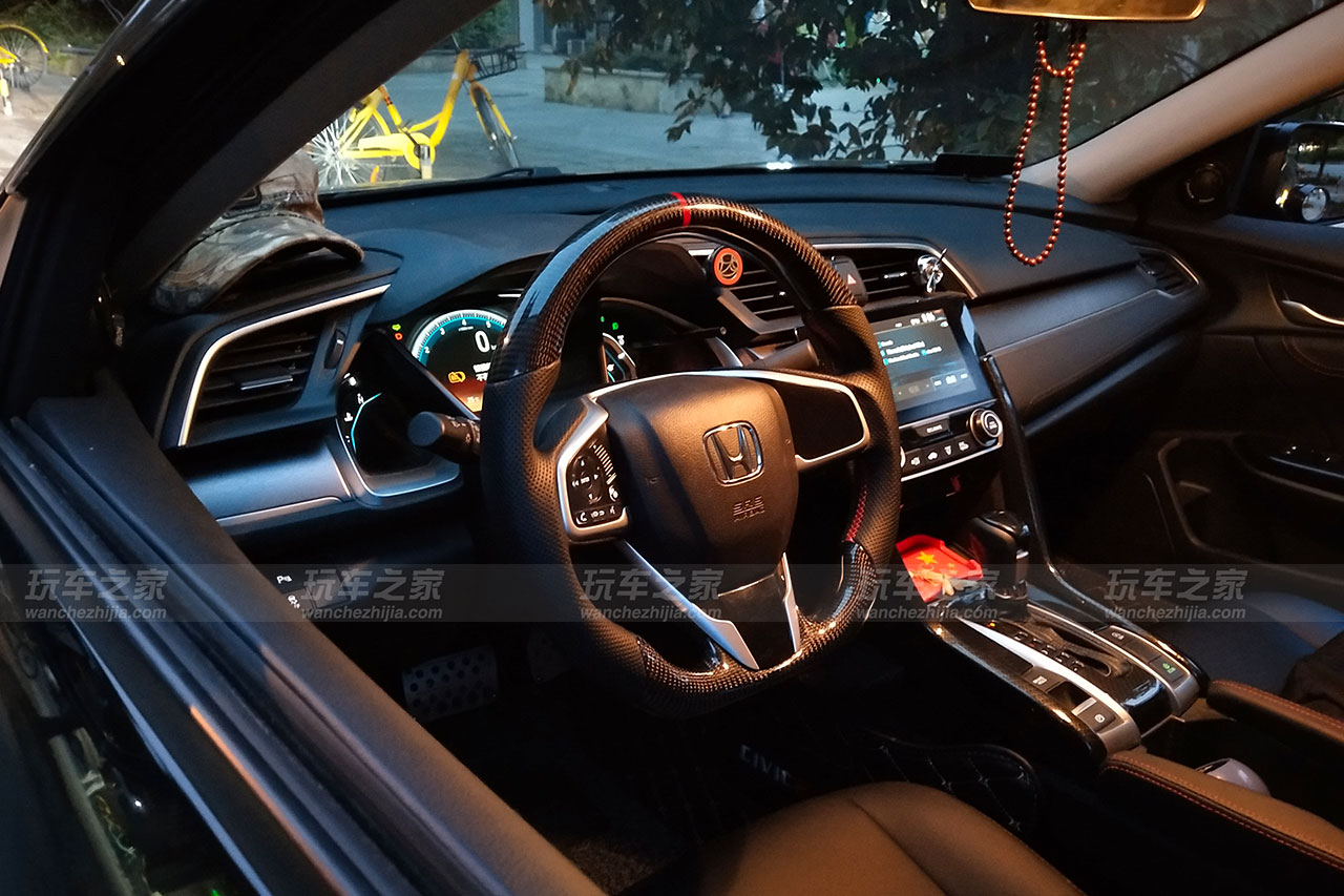 十代思域黑武士改装,2014款思域si改装黑武士