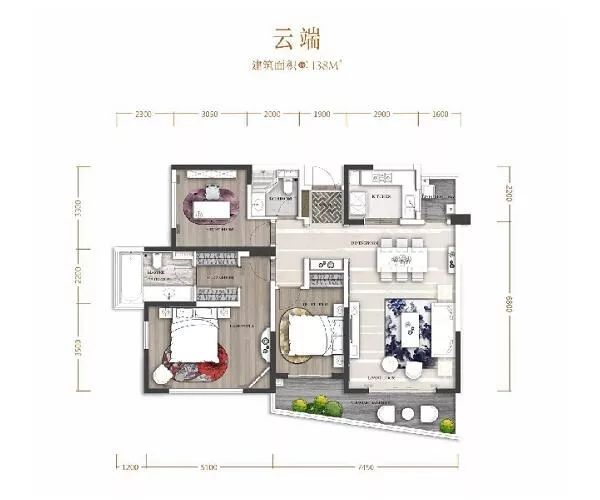 大平层成都都江堰精装,成都大平层总价低