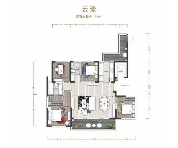 大平层成都都江堰精装,成都大平层总价低