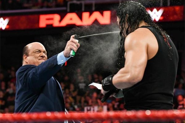 wwe罗曼被击败视频,wwe有真打事件吗