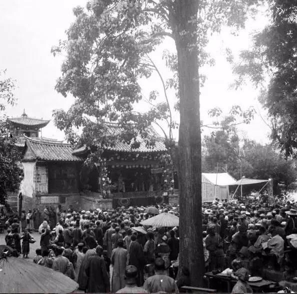 丽江古城老照片90年代,丽江永胜县城老照片