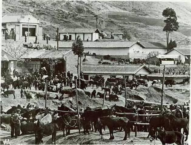 丽江古城老照片90年代,丽江永胜县城老照片