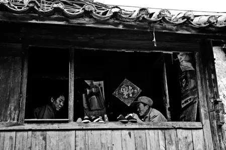 丽江古城老照片90年代,丽江永胜县城老照片