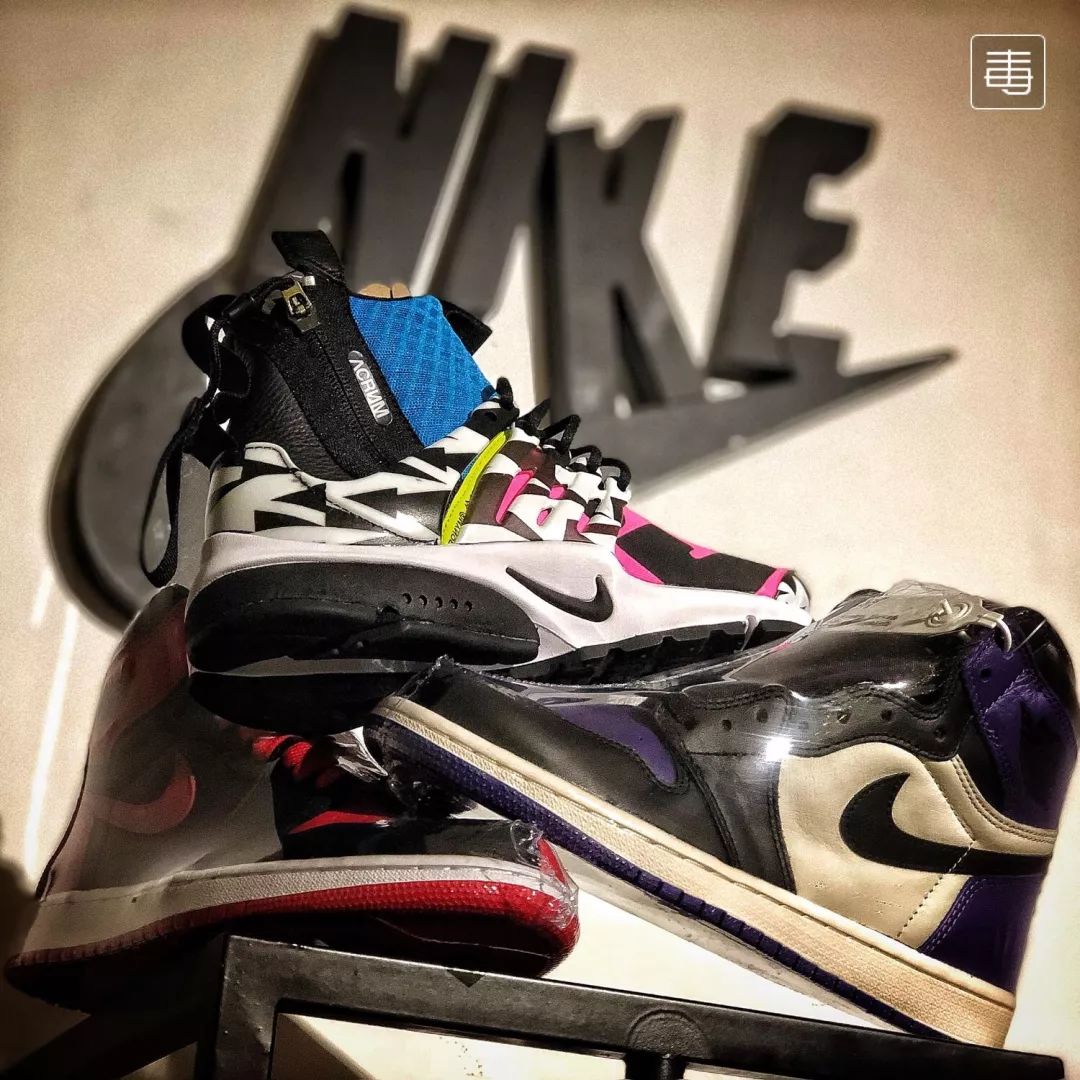 晒出你脚上穿的鞋子,晒出你的球鞋照片