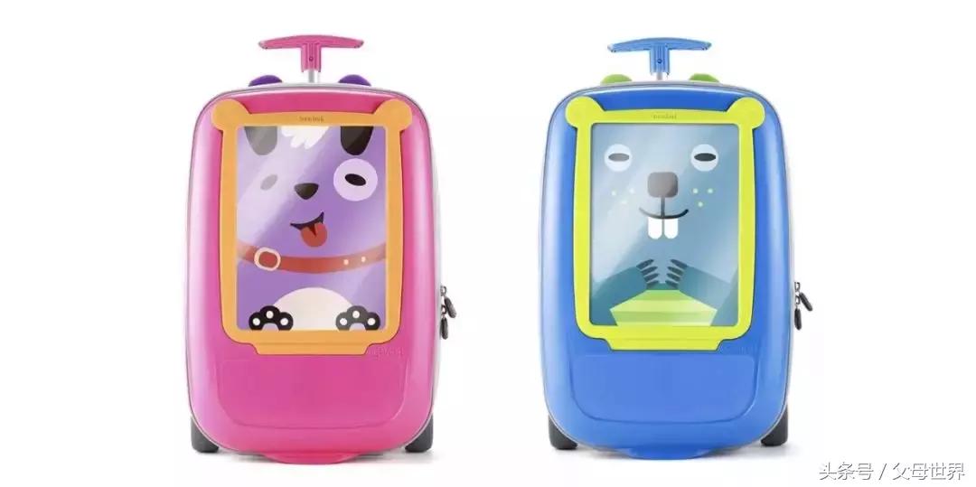 可以带孩子骑行的旅行箱,儿童可骑行行李箱