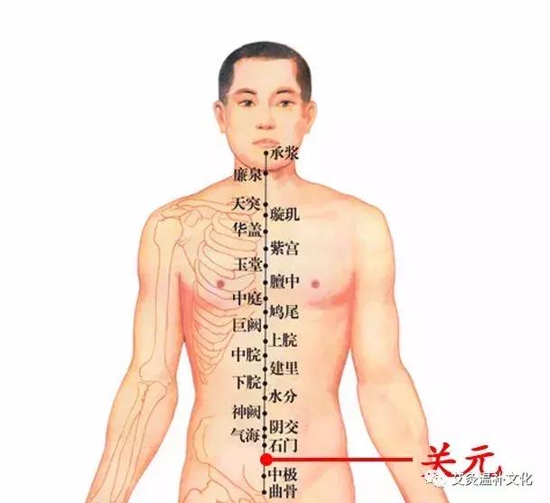 体寒艾灸什么穴位图,体寒艾灸哪个部位图解