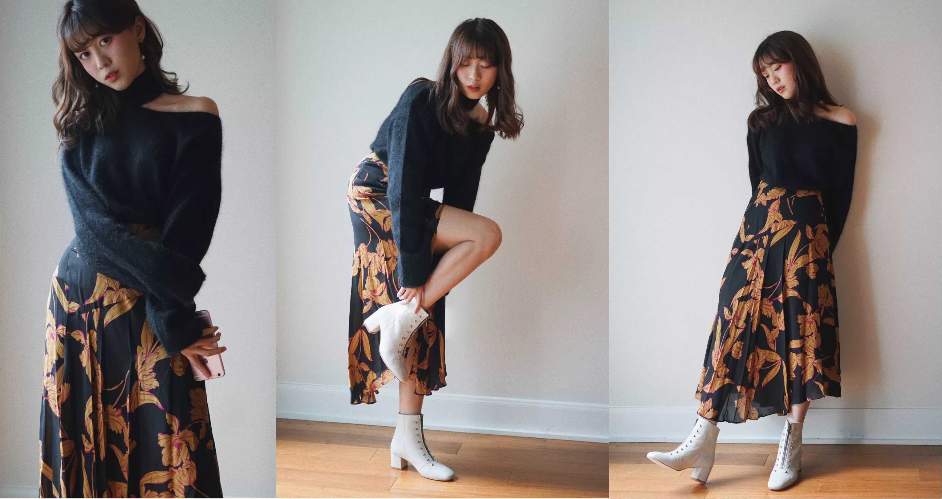 秋冬路人甲穿搭,告别秋冬臃肿穿搭