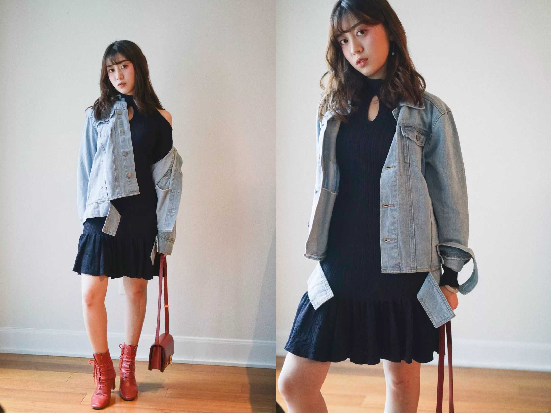 秋冬路人甲穿搭,告别秋冬臃肿穿搭