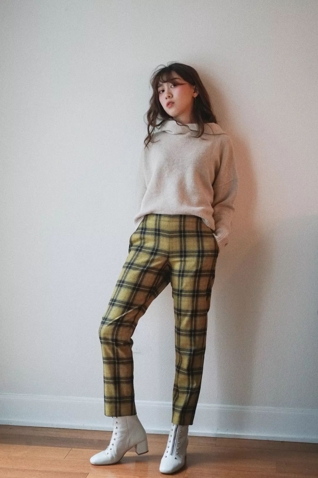 秋冬路人甲穿搭,告别秋冬臃肿穿搭